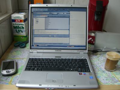 tiny workspace - but workspace!