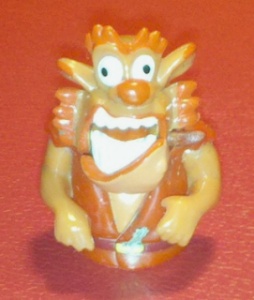 My very first geocaching loot.